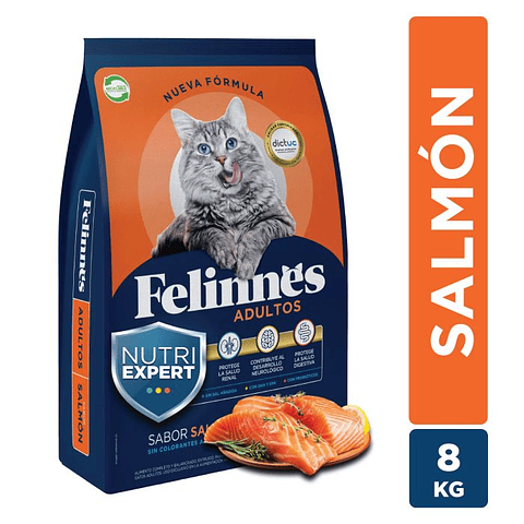 FELINNES ADULTO SALMON 8 KG