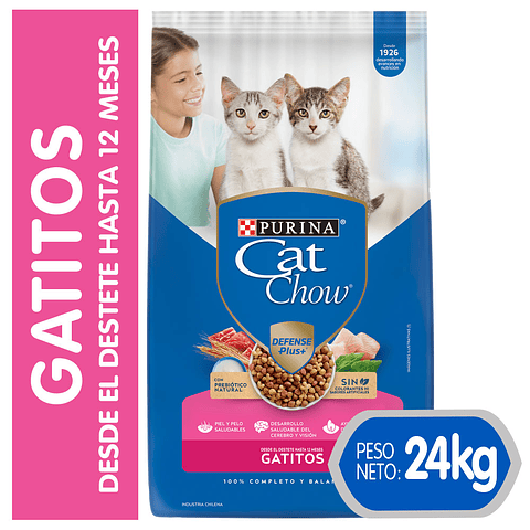 PURINA CAT CHOW GATITOS 24KG
