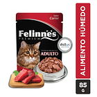 FELINNES TROCITOS EN SALSA CARNE SACHET 85GR x12 UND 1