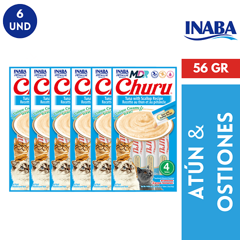CHURU ATUN & OSTIONES 56GR - 6 UND