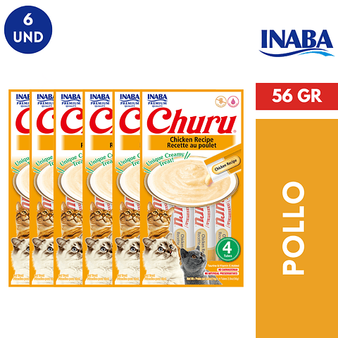 CHURU POLLO 56GR - 6 UND