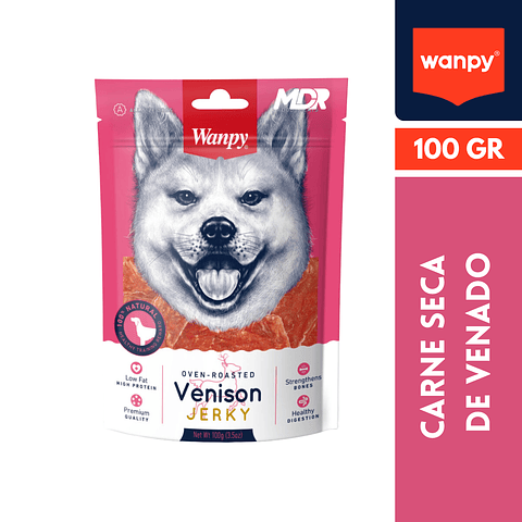 WANPY VENISON JERKY 100GR