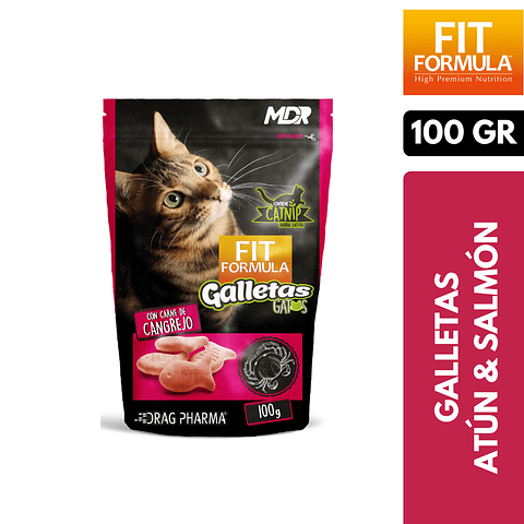 FIT FORMULA SNACK GATOS 100GR CARNE DE CANGREJO
