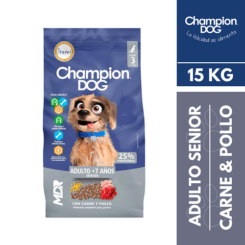 CHAMPION DOG SENIOR 15 KG
