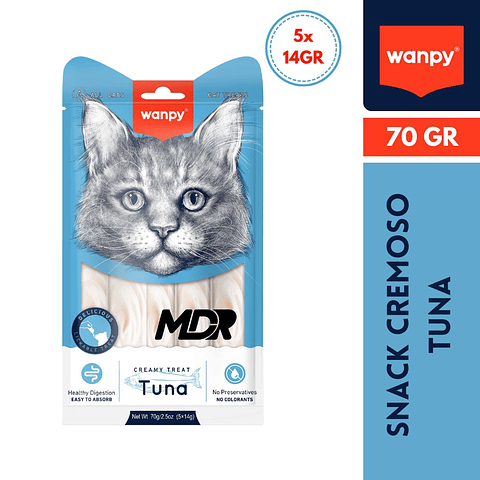 WANPY CREAMY TREAT TUNA 70GR