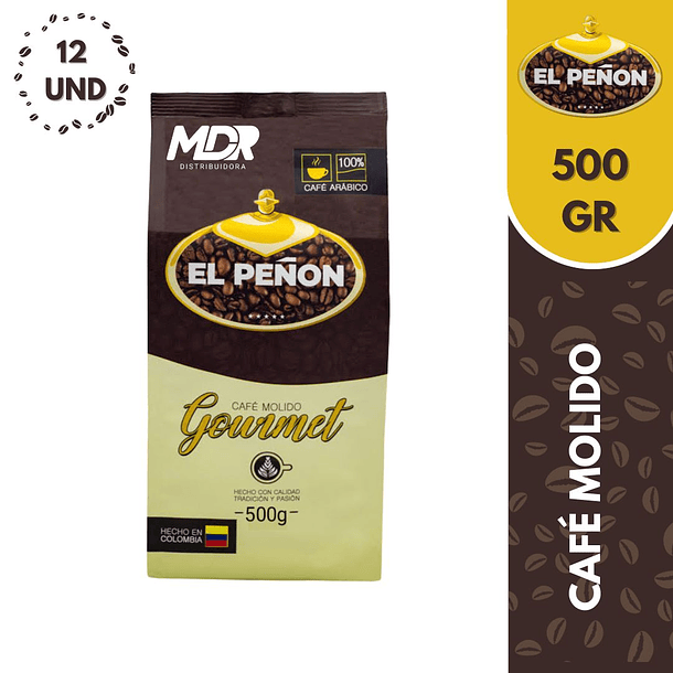 CAFE EL PEÑON 500GR x12 UND