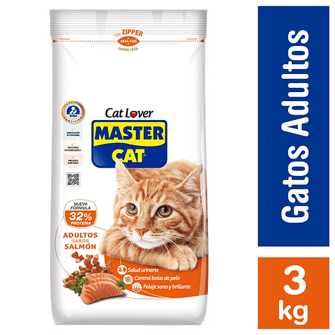 MASTER CAT ADULTO SALMON 3KG