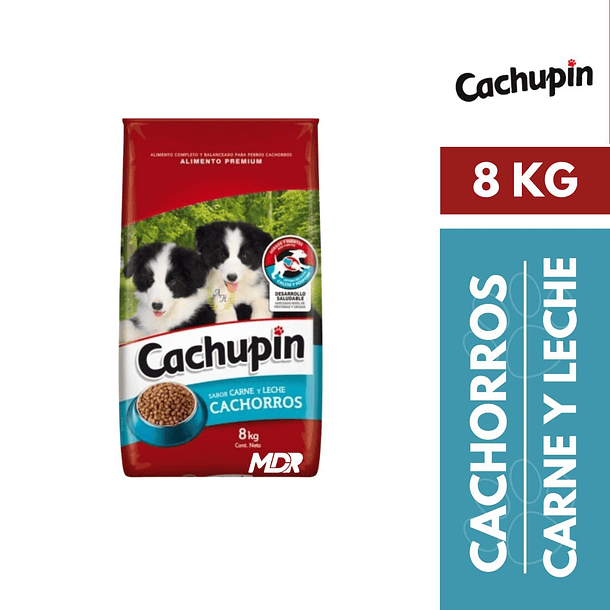 CACHUPIN CACHORRO CARNE Y LECHE 8KG