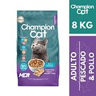 CHAMPION CAT HOGAREÑOS PESCADO Y POLLO 8 KG 1