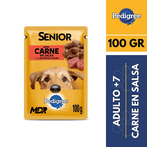 PEDIGREE SENIOR SACHET 100gr x12 UND