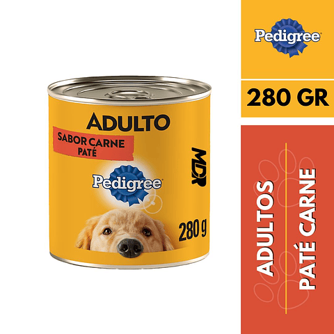 PEDIGREE LATAS CARNE 280gr x24 UND