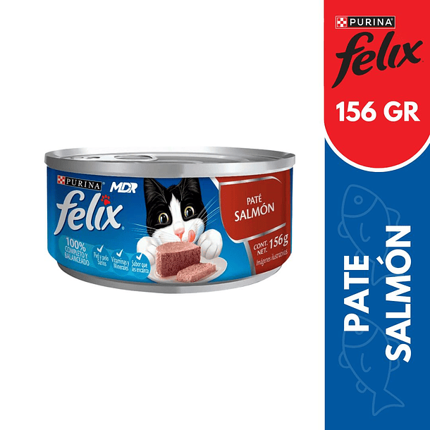 FELIX LATA PATE DE SALMON 156GR x12 UND