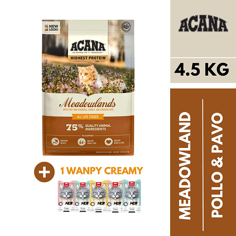 ACANA CAT MEADOWLAND 4,5KG