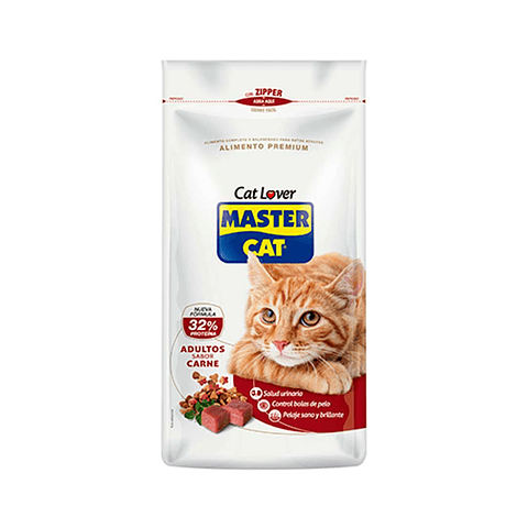 MASTER CAT ADULTO CARNE 3 KG