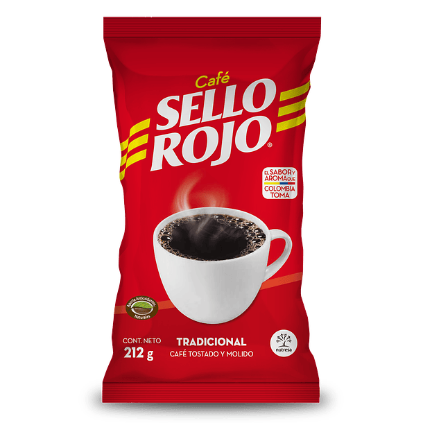 CAFE SELLO ROJO 212 GR 2