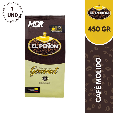 CAFE EL PEÑON 450GR x10 UND