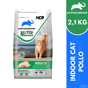 ANIMAL PLANET NUTRIBALANCE GATO INDOOR 2,1 KG