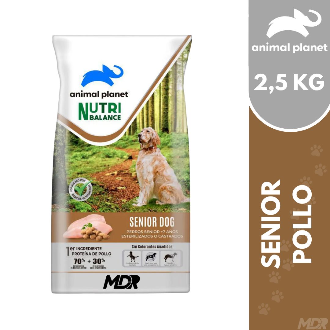 ANIMAL PLANET NUTRIBALANCE DOG SENIOR 2.5 KG 1