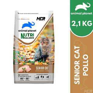 ANIMAL PLANET NUTRIBALANCE GATO SENIOR 2,1 KG