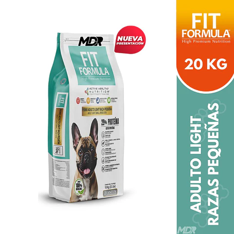 FIT FORMULA ADULTO RAZA PEQUEÑA LIGHT 10 KG