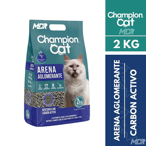 Champion Cat Arena Aglomerante 2 kg
