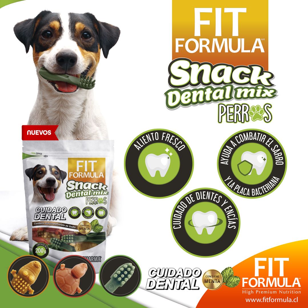 Fit Formula Snacks Dental Mix Perros 200 Gr 1