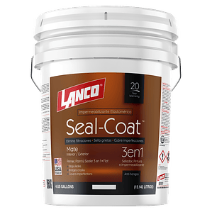 Lanco Esmalte al Agua Seal Coat - Mate