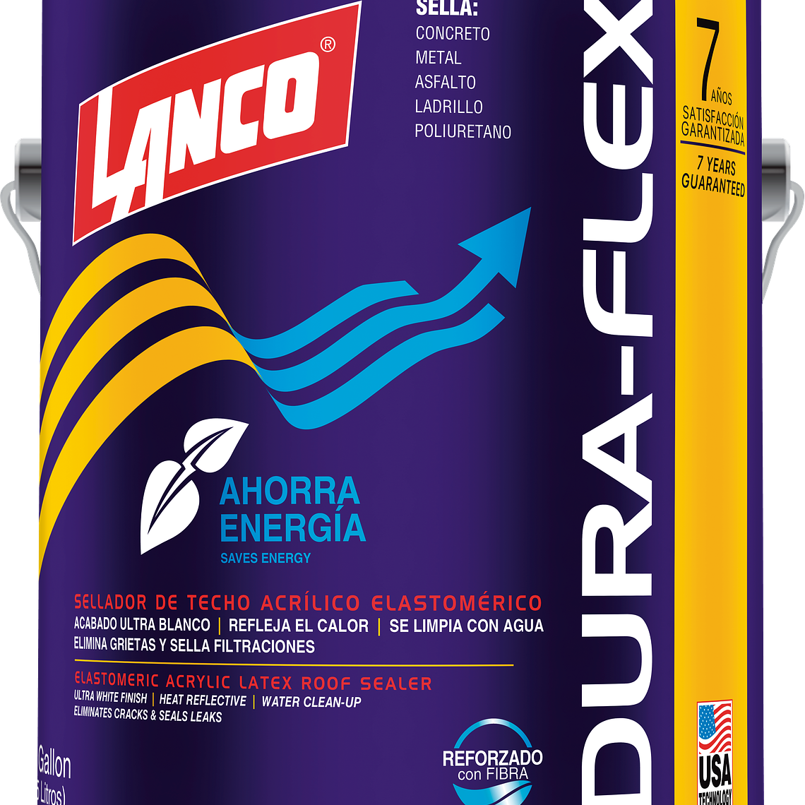 Lanco Sellador de Techos Dura Flex 1