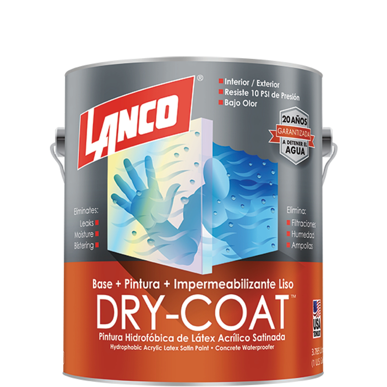 Lanco Esmalte Impermeabilizante Dry-Coat - Satin 1