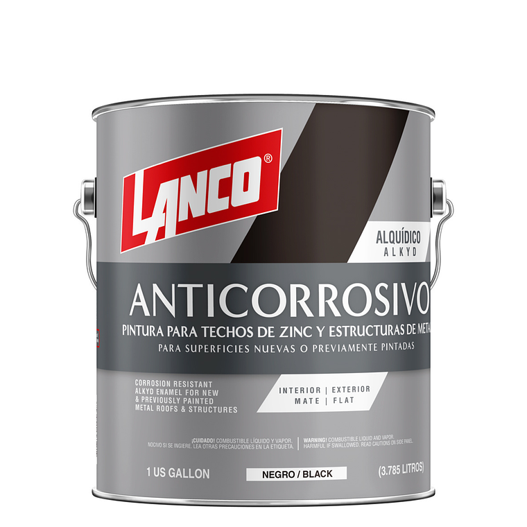Lanco Anticorrosivo para Techos de Zinc y Estructuras de Metal 2