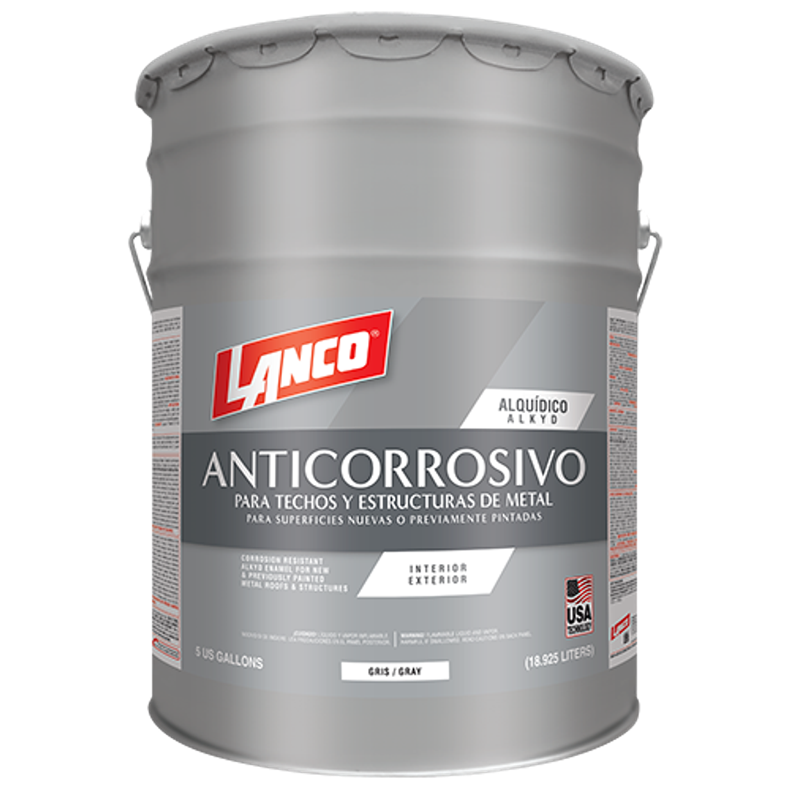 Lanco Anticorrosivo para Techos de Zinc y Estructuras de Metal 5