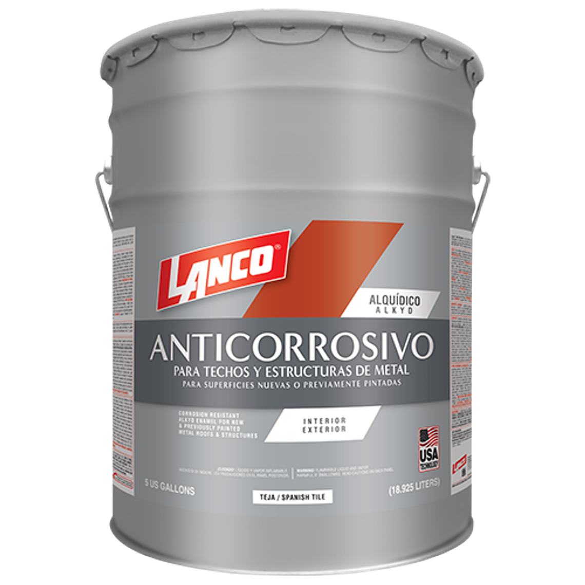 Lanco Anticorrosivo para Techos de Zinc y Estructuras de Metal 6