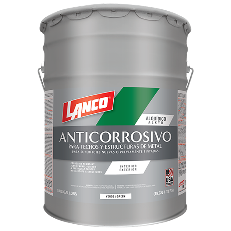Lanco Anticorrosivo para Techos de Zinc y Estructuras de Metal 7