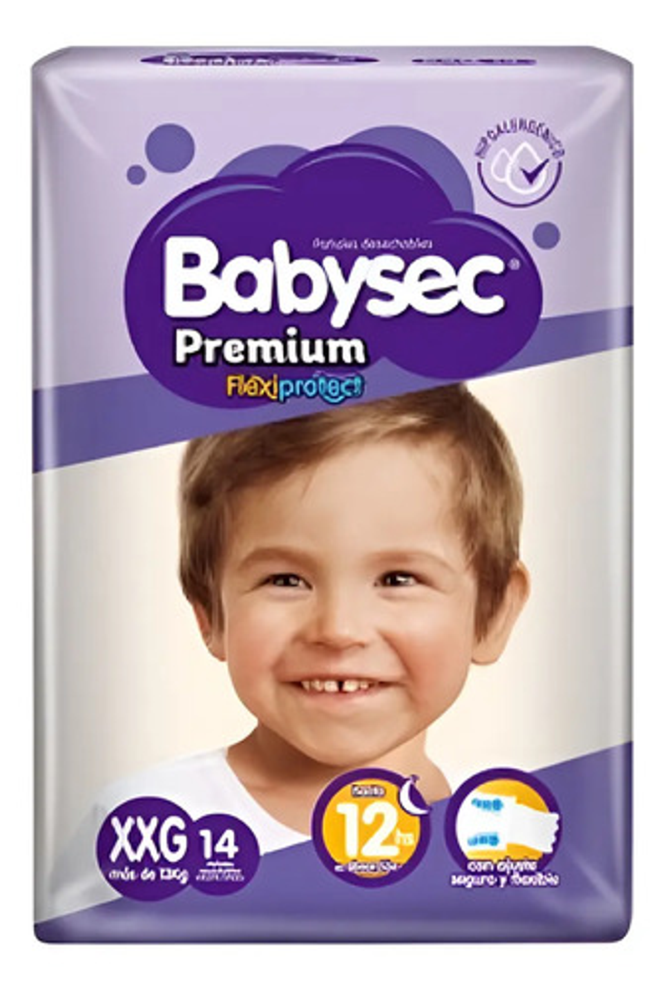 4pack Pañales Babysec Premium Tallas P M G Xg Xxg 10