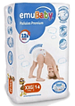 Pañales Emubaby Premium Xxg Pack 56 U Hipoalergénicos Reforzados Antifiltraciones Extra Extra Grande (xxg) Sin Género - Miniatura 2