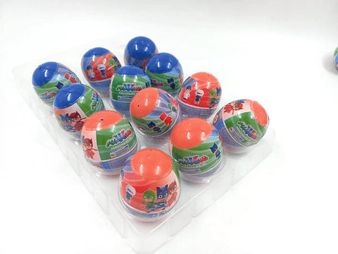 Pack Huevos Pascua Sorpresas Heroes En Pijamas Pjmask 6cm