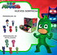 Pack Huevos Pascua Sorpresas Heroes En Pijamas Pjmask 6cm - Miniatura 4