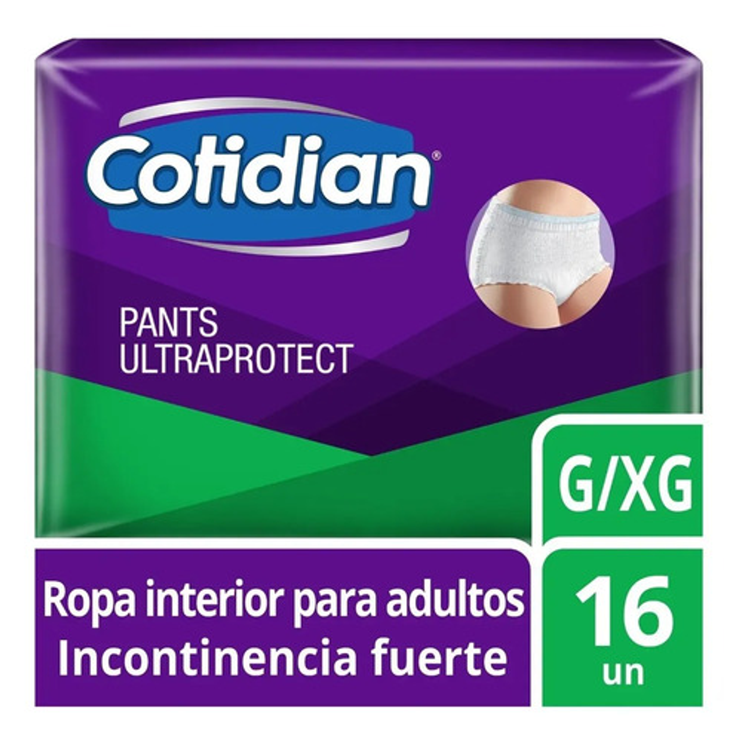 Pants Calzon Cotidian Ultra Protect 16 Unidades Talla G/xg 1