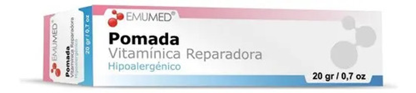 Emumed Pomada Vitamínica Reparadora 20 Gr Tipo De Envase Pote 3