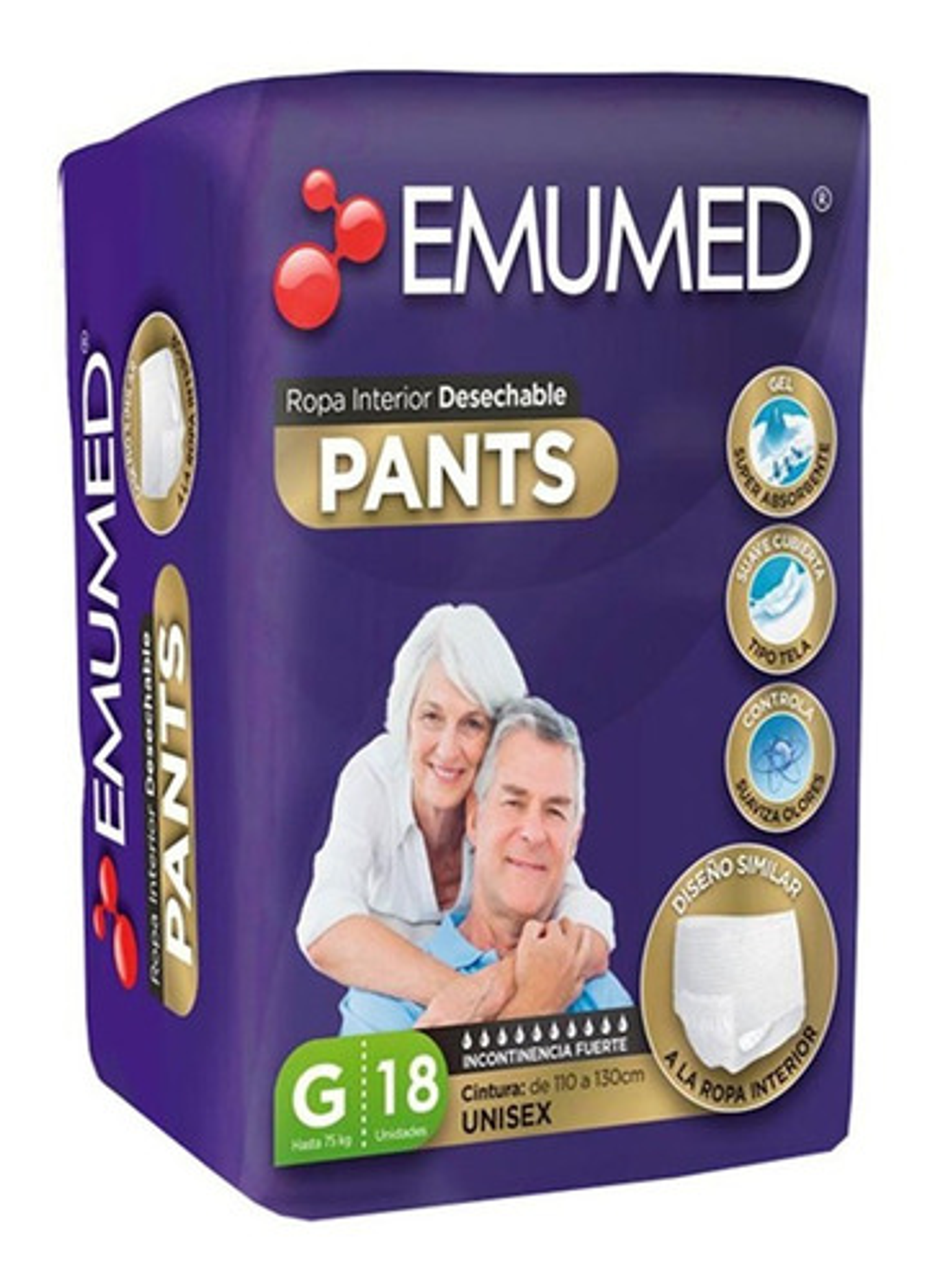 Pants Adulto - Emubaby - Emumed Pants - Talla G - 18u Grande 1