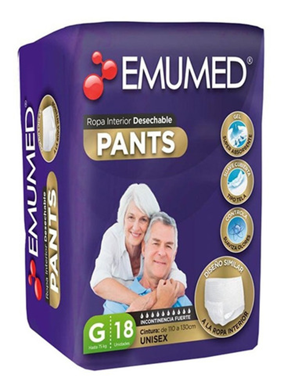 Pants Adulto - Emubaby - Emumed Pants - Talla G - 18u Grande 1