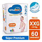 Emubaby Pañal Super Prem Xg/ Xxg 60 Und Género Sin Género Tamaño Extra Extra Grande (xxg) - Miniatura 1