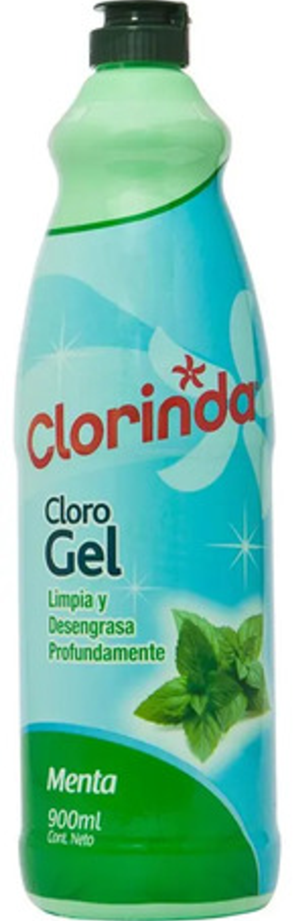 Cloro En Gel Clorinda Menta 900 Ml 2