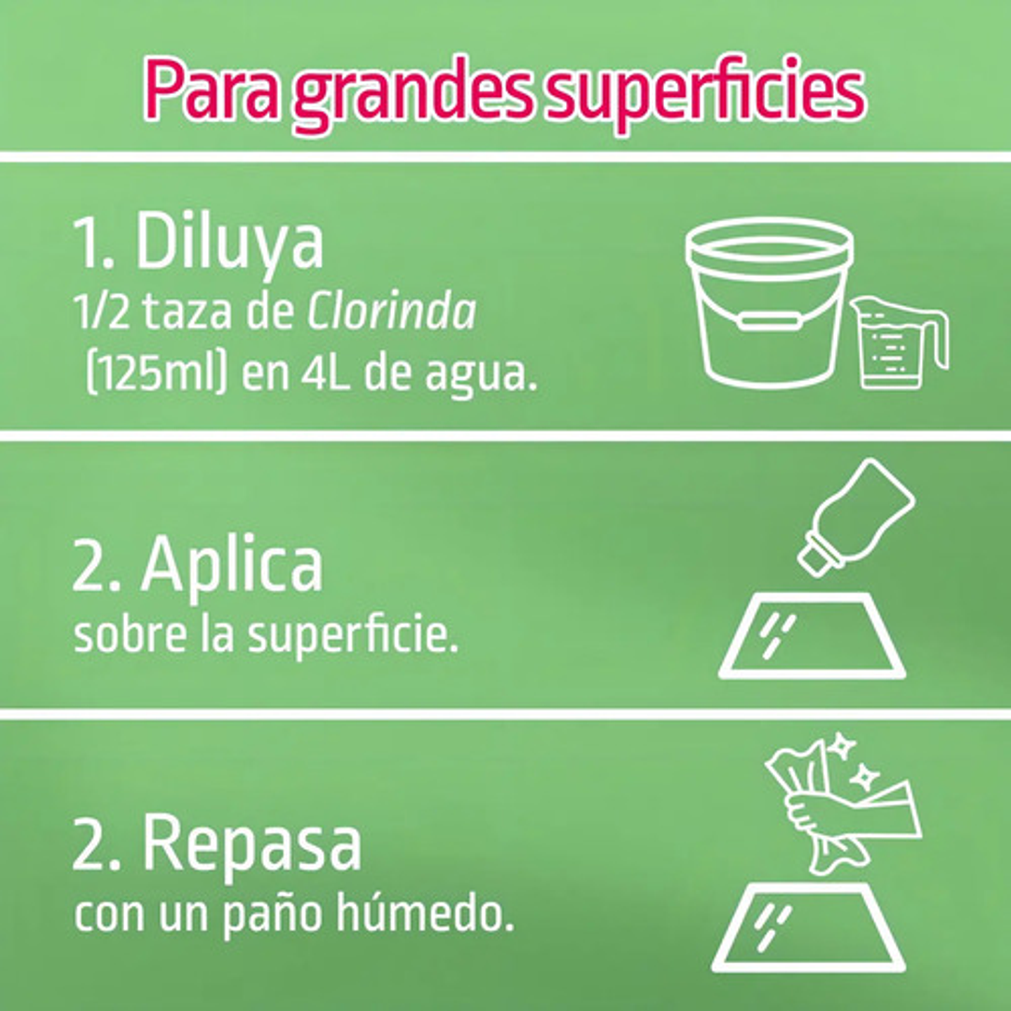 Clorinda Cloro En Gel Flores Silvestre 900ml Desinfectante 3