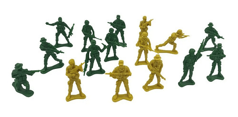 Bolsa De Soldados Militares Soldaditos Surtidos