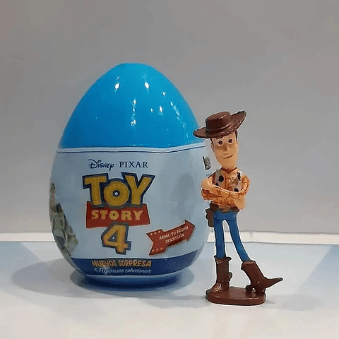 Figuras Sorpresas Toy Story Woody Buzz Rex Forky Bobeep 6cm