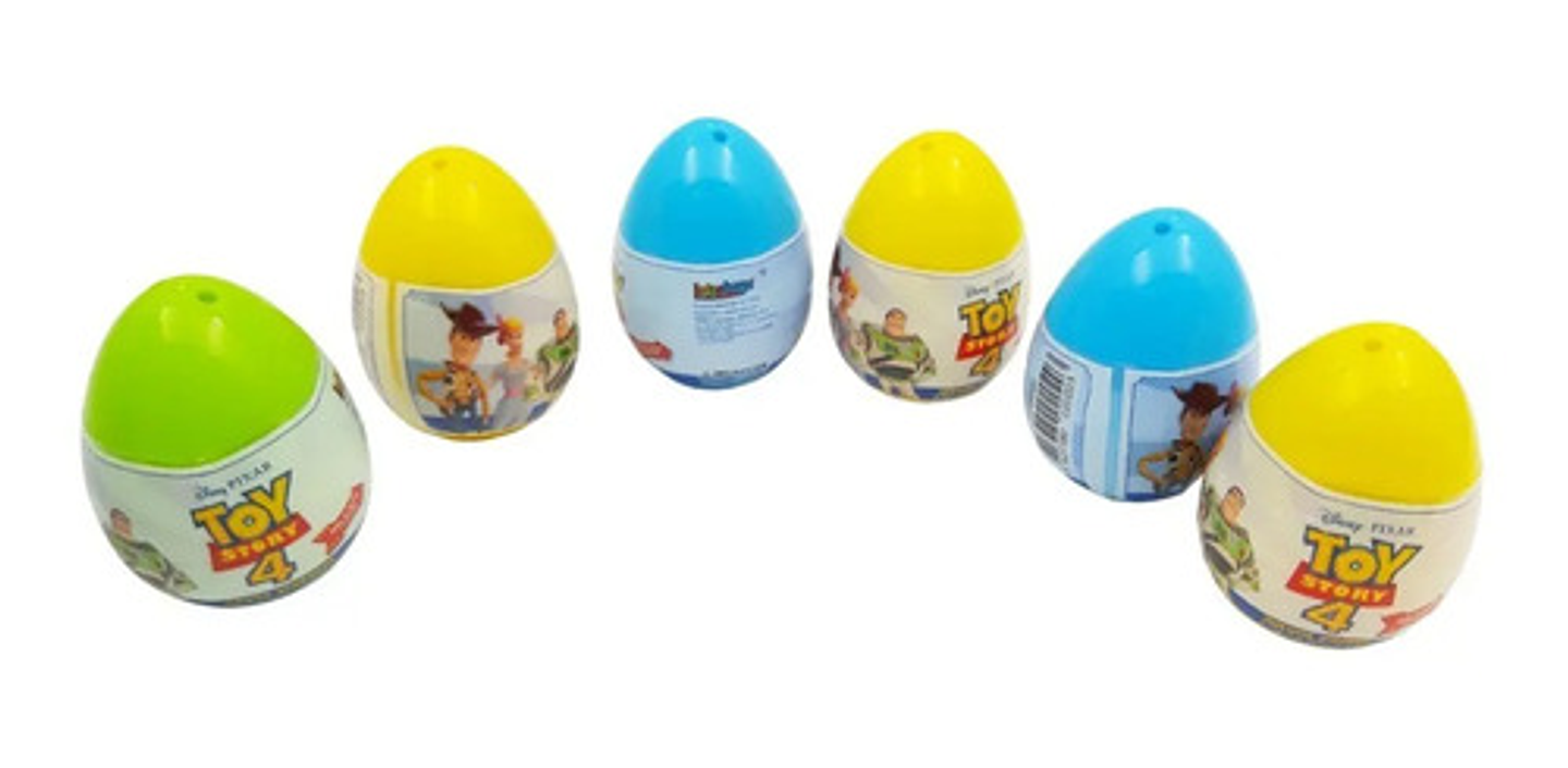 6pack Huevos Figuras Toystory4 En Coleccion 6cm Aprox 1