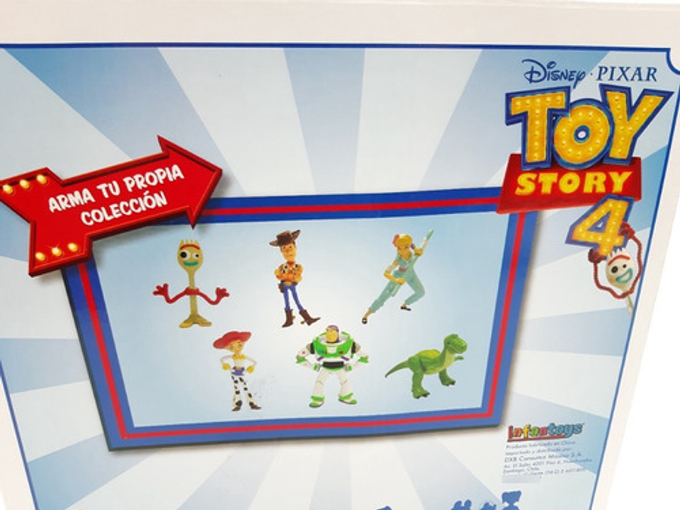 6pack Huevos Figuras Toystory4 En Coleccion 6cm Aprox 3