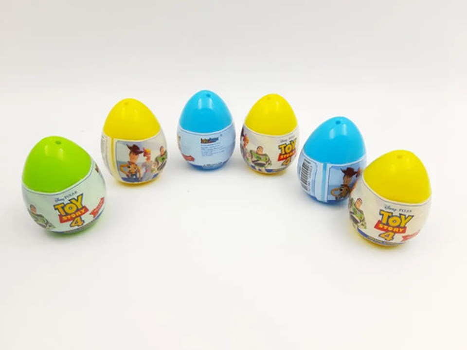 6pack Huevos Figuras Toystory4 En Coleccion 6cm Aprox 5