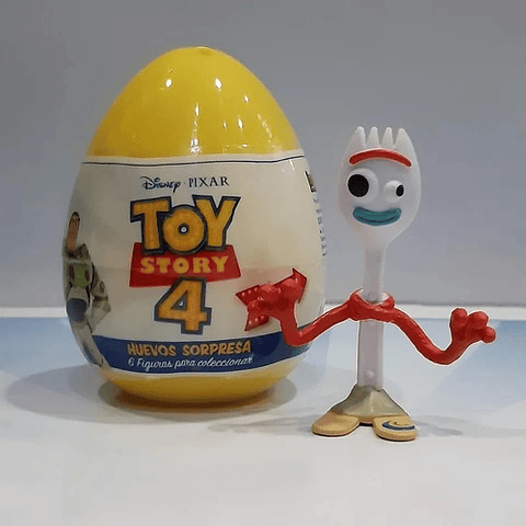 Coleccion Toystory Woody Buzz Rex Bobeep Forky 6cm